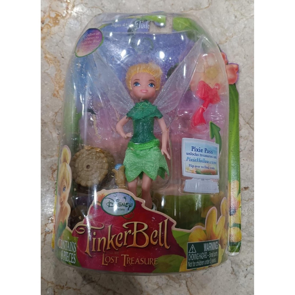 2010 Jakks Pacific Disney Tinker Bell & the Great Fairy Rescue 5" Doll Pixie NEW